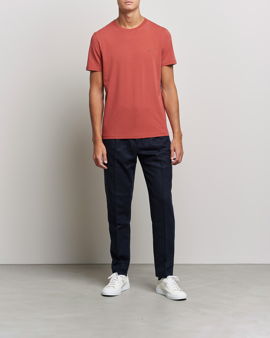 Herren | T-Shirts | Morris | James Crew Neck T-shirt Red
