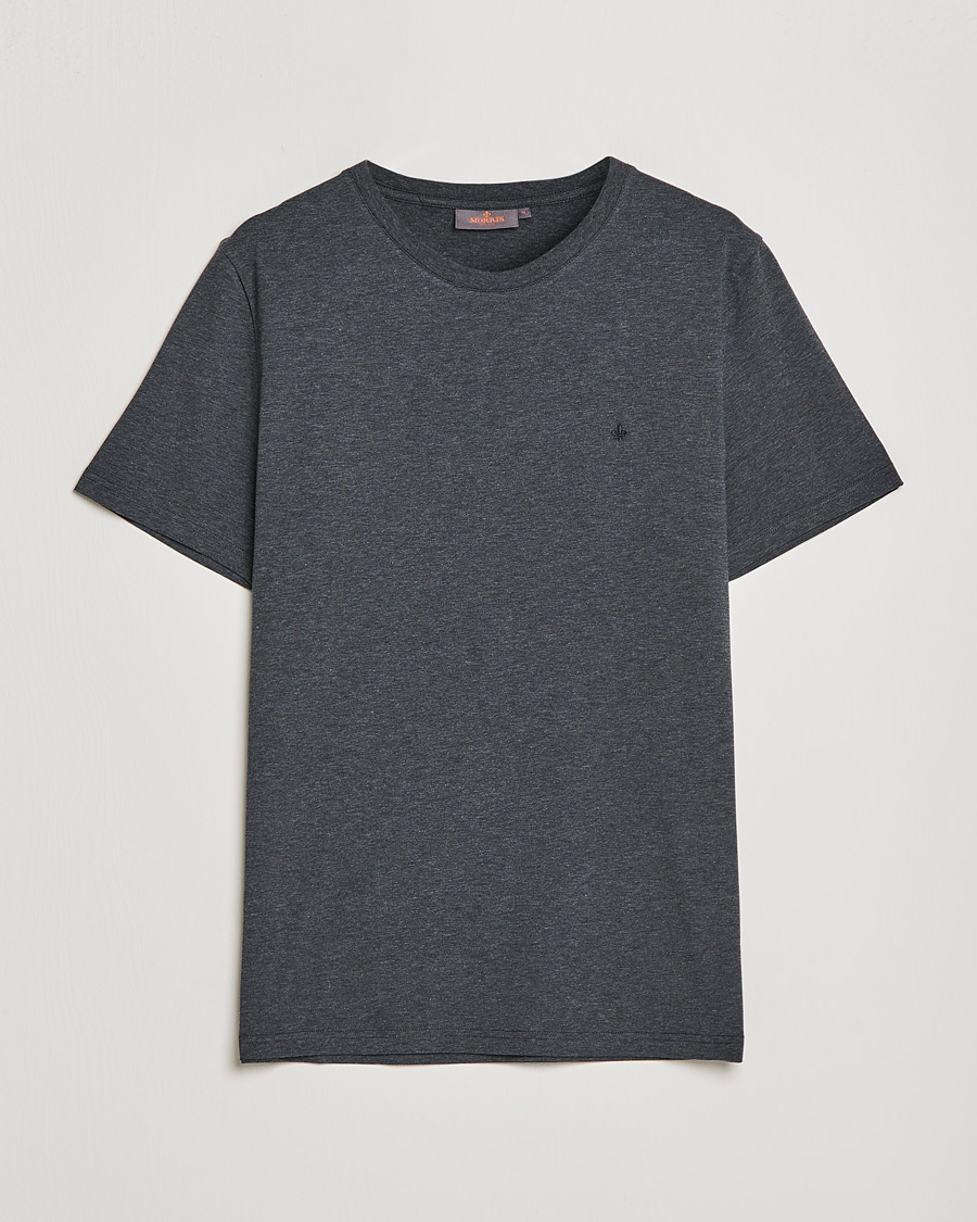 Herren | T-Shirts | Morris | James Crew Neck T-shirt Dark Grey