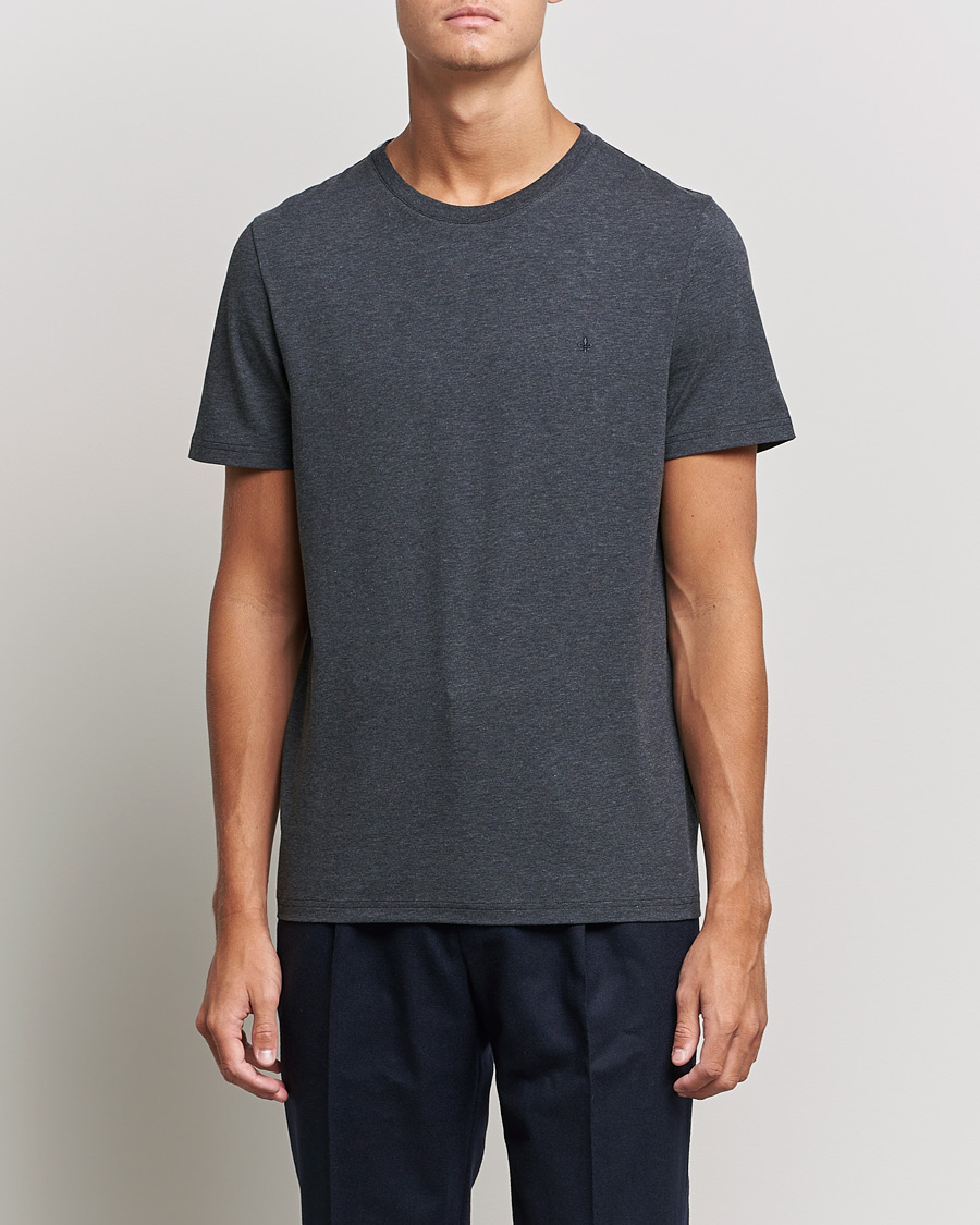 Herren | T-Shirts | Morris | James Crew Neck T-shirt Dark Grey