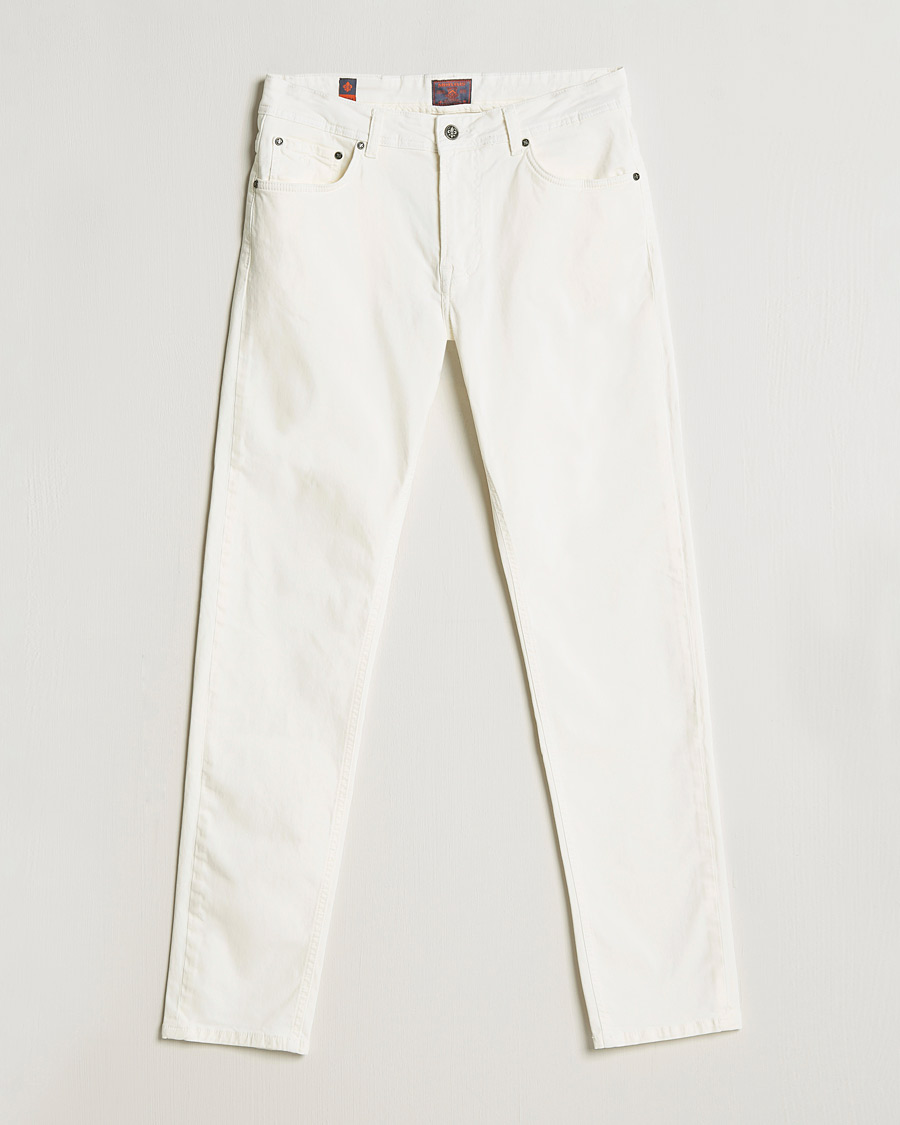 Herren | Hosen | Morris | James Brushed Chinos Off White