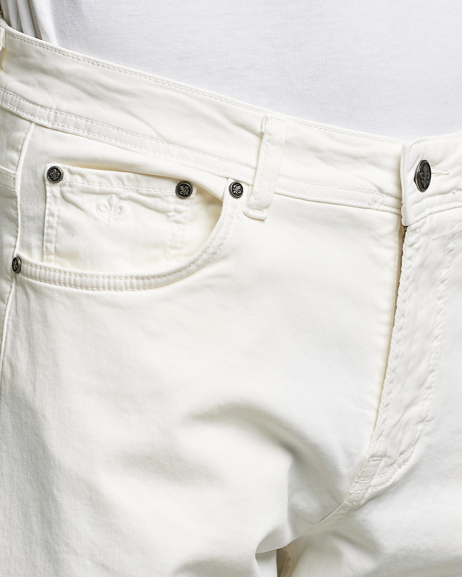 Herren | Hosen | Morris | James Brushed Chinos Off White