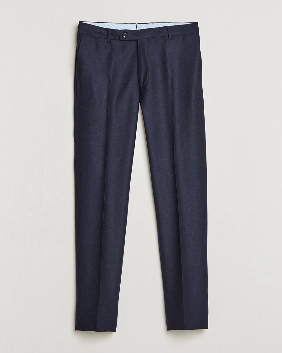 Herren | Hosen | Morris | Bobby Flannel Trousers Navy