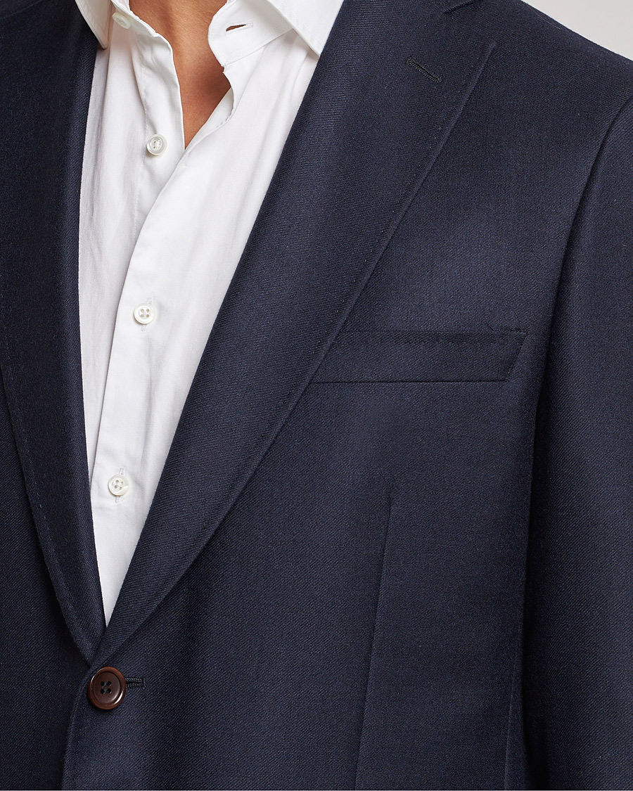 Herren | Sakkos | Morris | Archie Flannel Blazer Navy