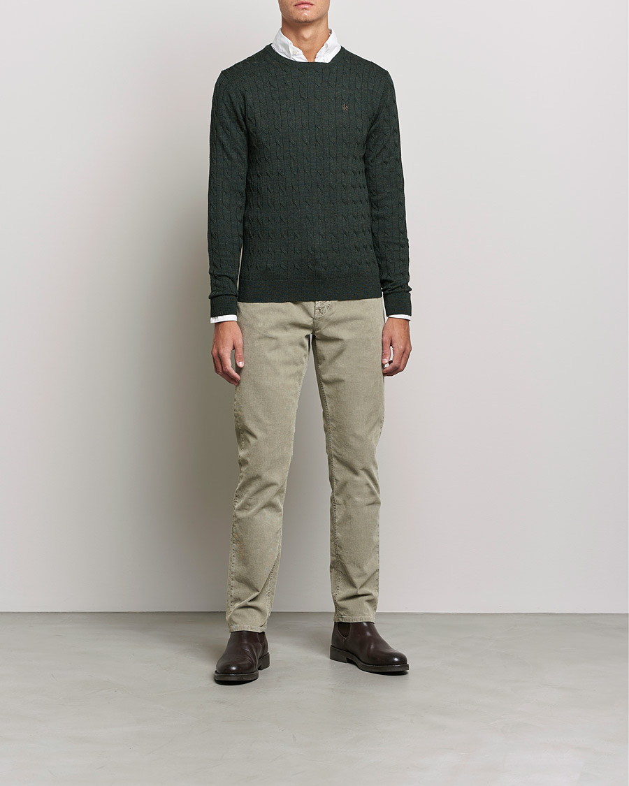 Herren | Hosen | Morris | James Corduroy 5-Pocket Pants Khaki Grey