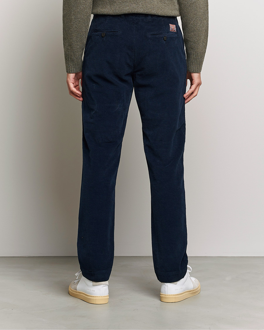 Herren | Hosen | Morris | Criss Cuts Corduroy Slacks Blue