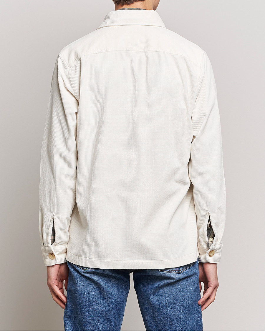 Herren | Hemden | Morris | Heaton Corduroy Shirt Jacket Off White