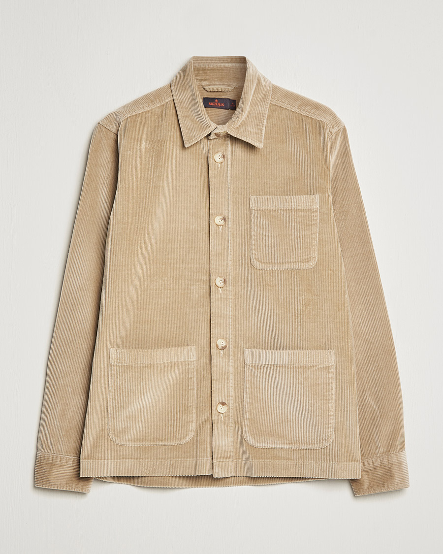 Herren | Hemden | Morris | Heaton Corduroy Shirt Jacket Khaki