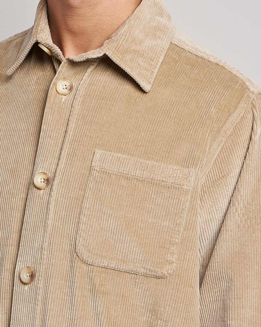 Herren | Hemden | Morris | Heaton Corduroy Shirt Jacket Khaki
