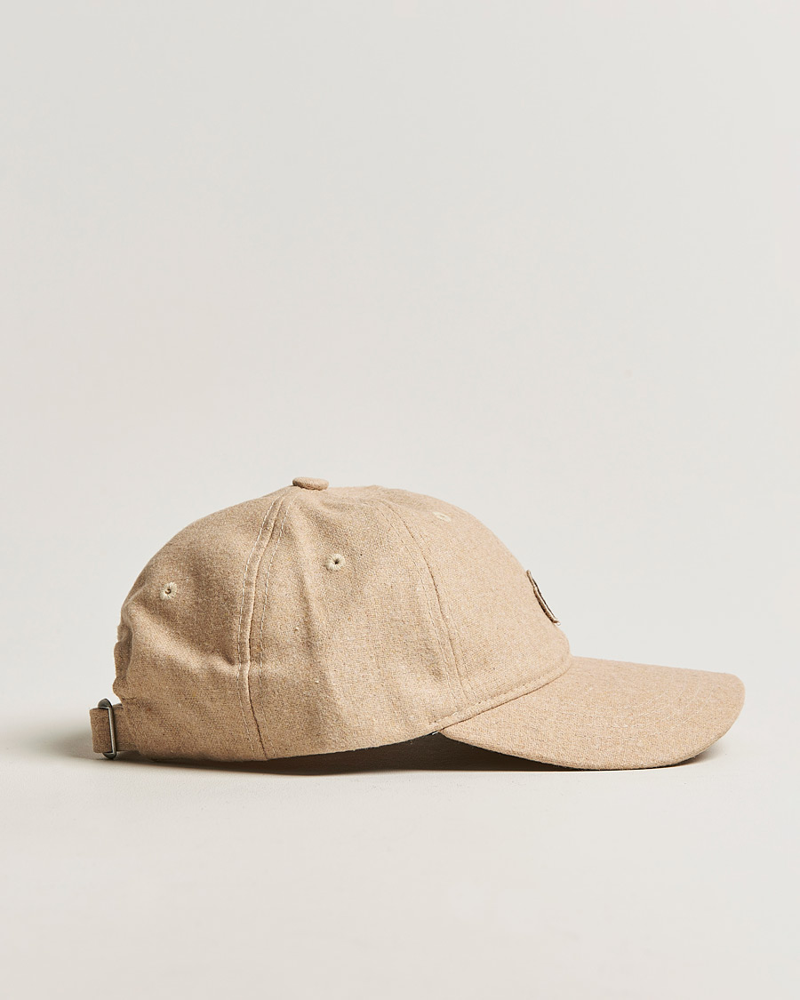 Herren | Morris Archie Flannel Felt Cap Khaki | Morris | Archie Flannel Felt Cap Khaki