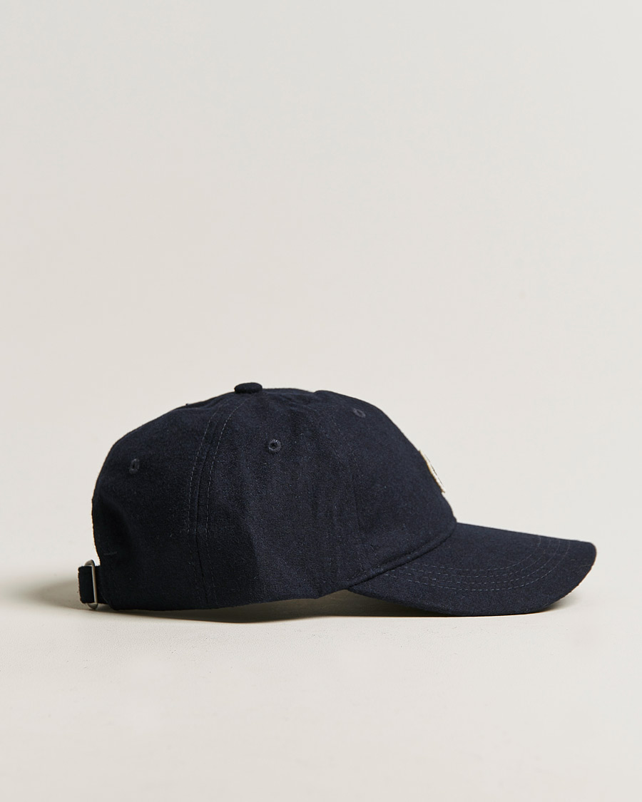Herren | Morris Archie Flannel Felt Cap Navy | Morris | Archie Flannel Felt Cap Navy