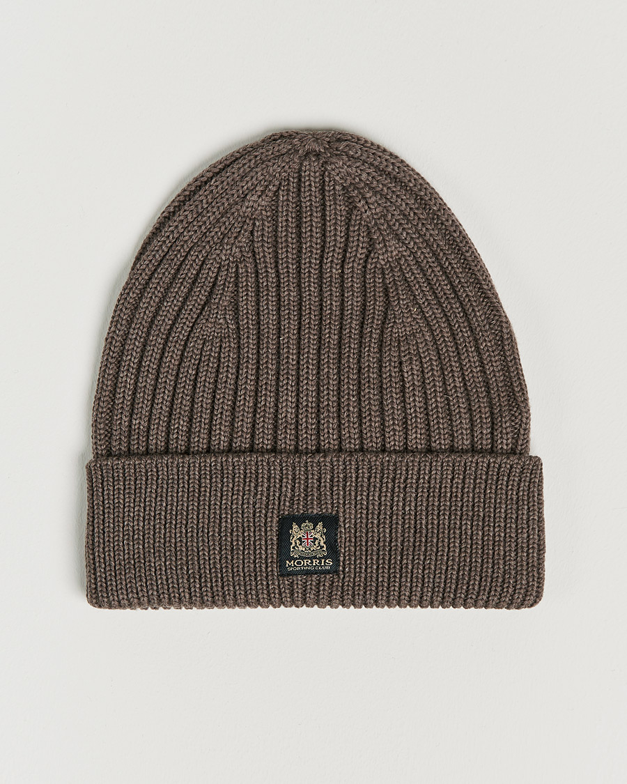 Herren | Morris Travor Merino Beanie Brown | Morris | Travor Merino Beanie Brown