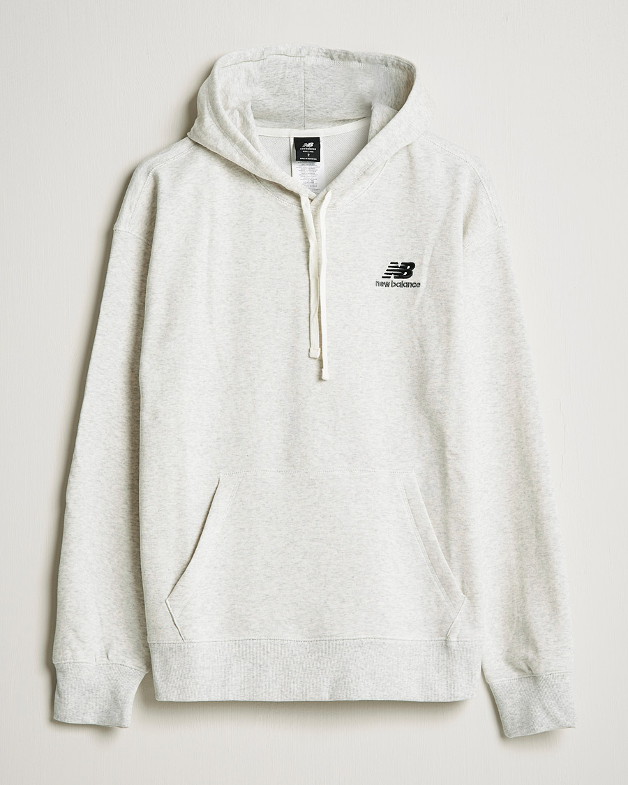 Herren | Pullover | New Balance | Essentials Hoodie Sea Salt Heather