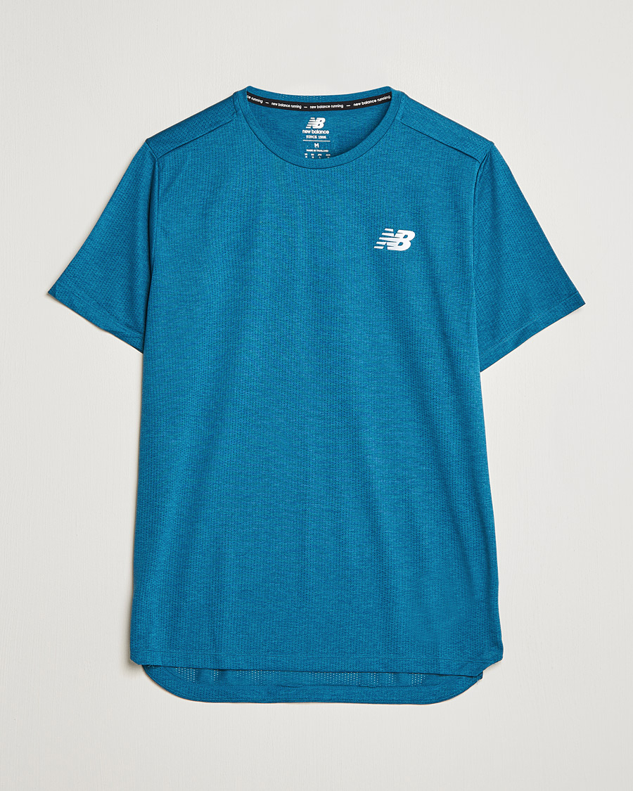 Herren | T-Shirts | New Balance Running | Impact Run Short Sleeve T-Shirt Dark Moonstone