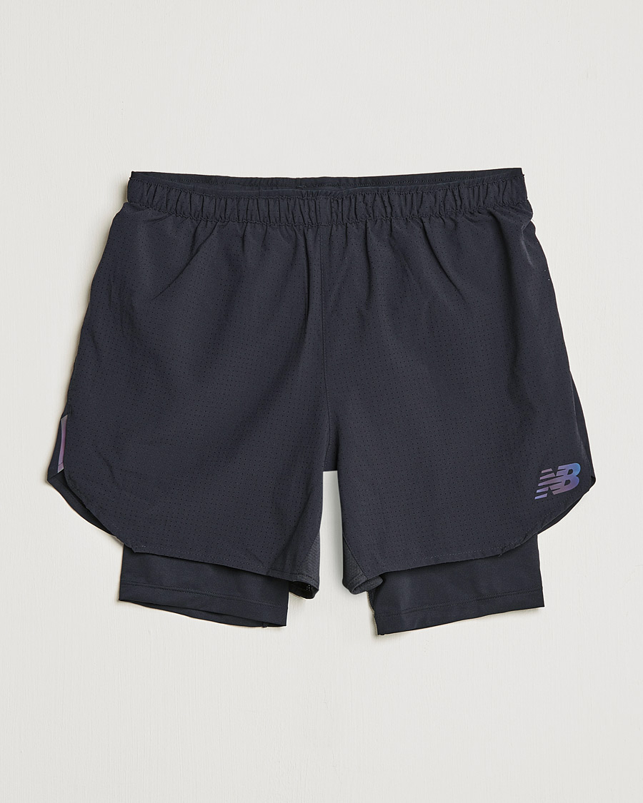 Herren | Shorts | New Balance Running | Q Speed 2 in 1 Shorts Black