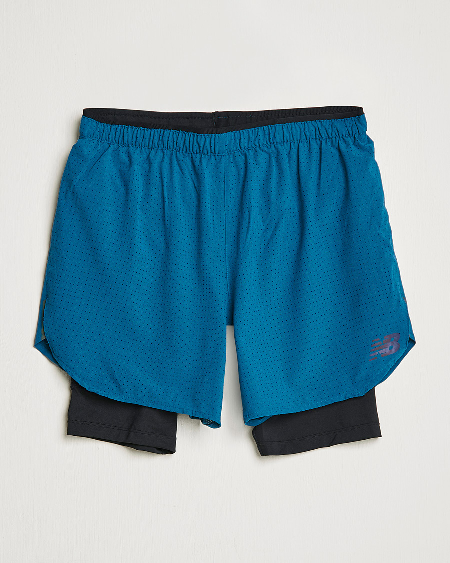 Herren | Shorts | New Balance Running | Q Speed 2 in 1 Shorts Dark Moonstone