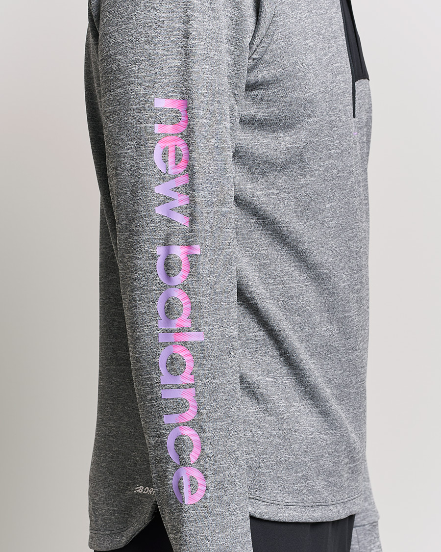 Herren | Pullover | New Balance Running | All-Terrain Half Zip Grey