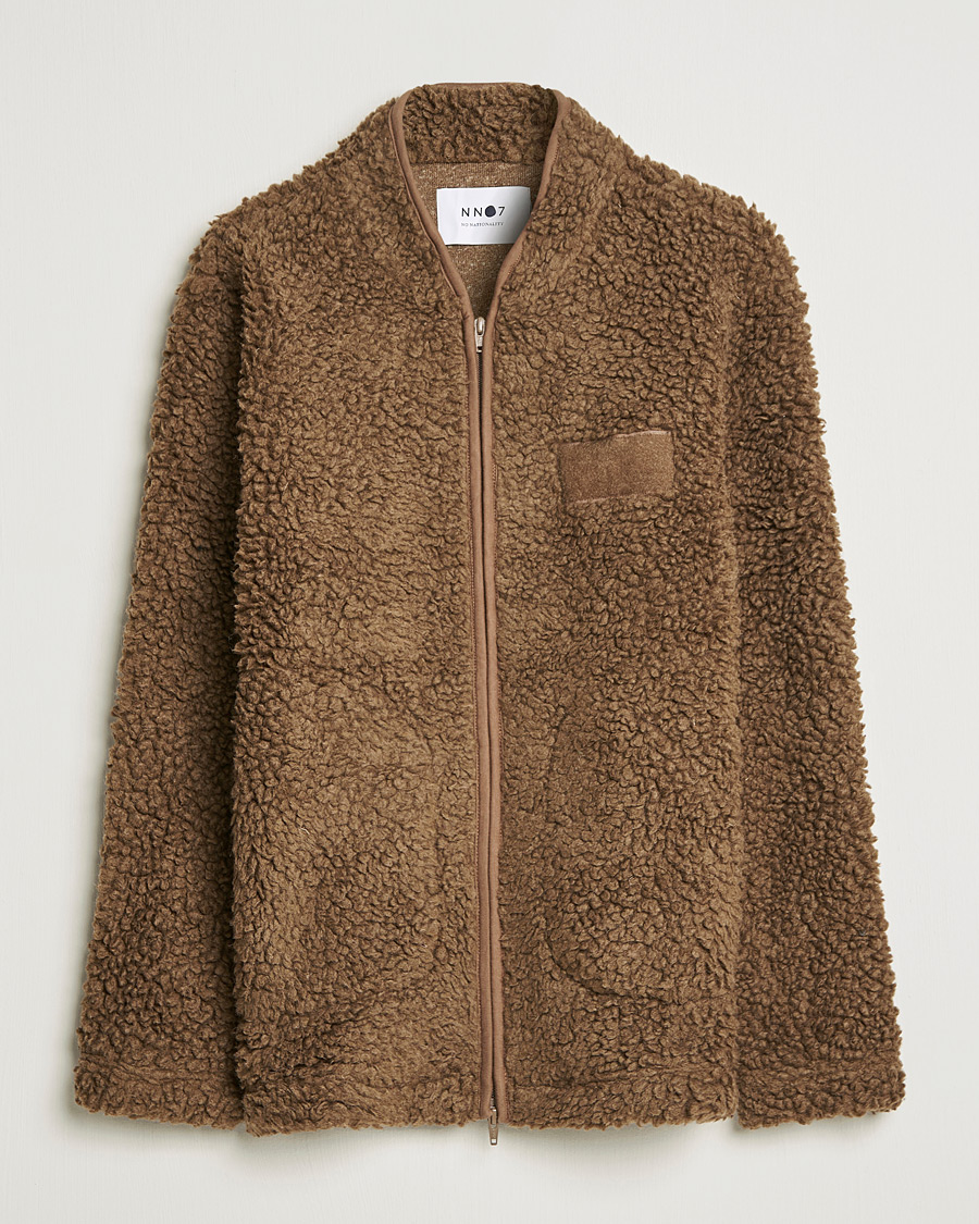 Herren | Pullover | NN07 | Morten Fleece Full Zip Pyramid