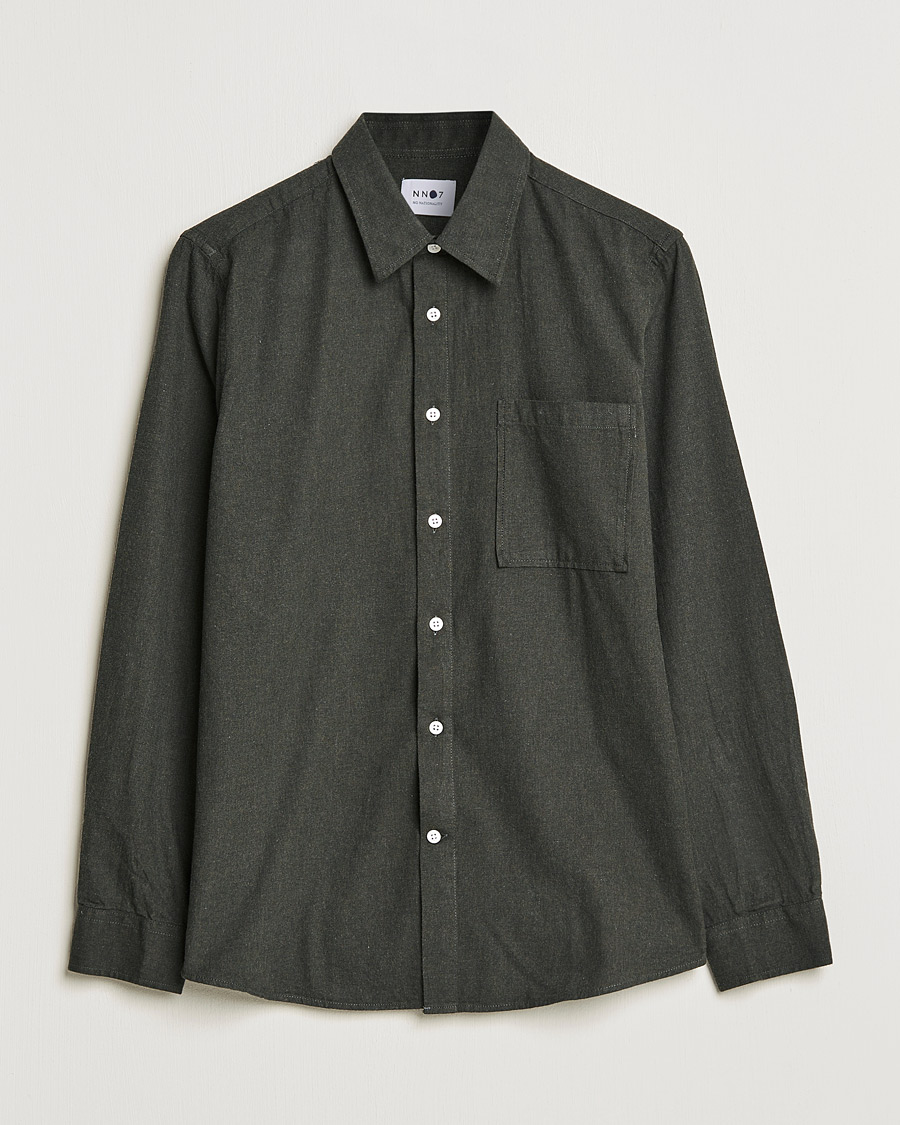 Herren | Hemden | NN07 | Arne Flannel Shirt Army