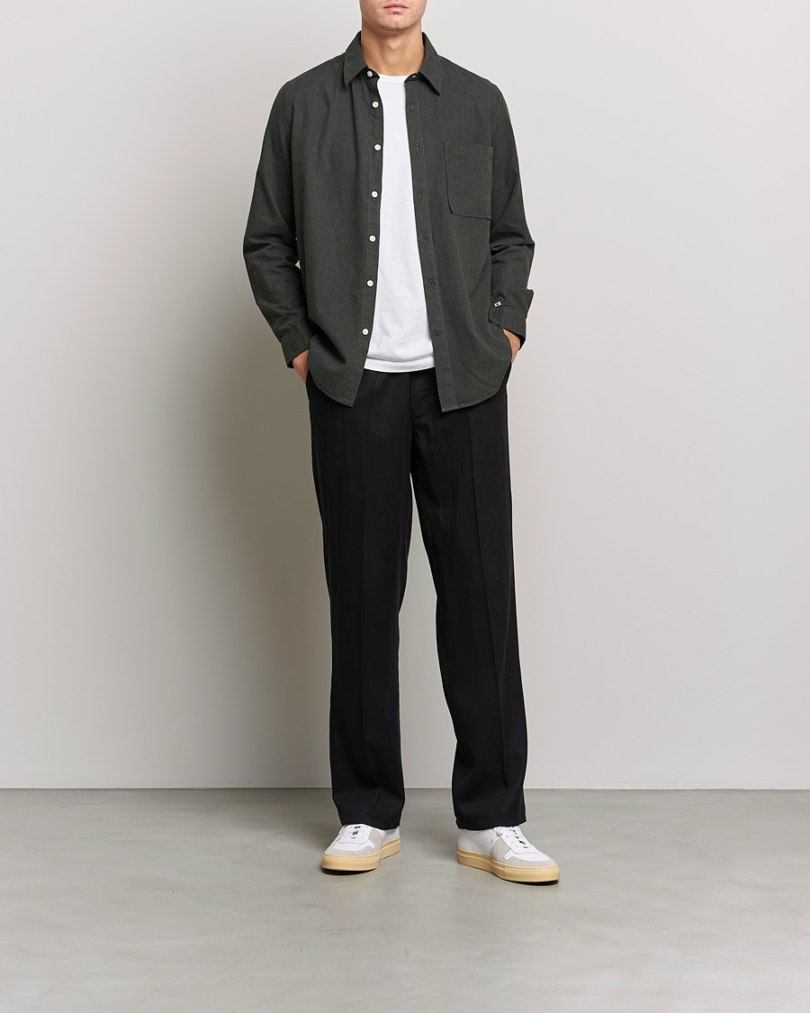 Herren | Hemden | NN07 | Arne Flannel Shirt Army