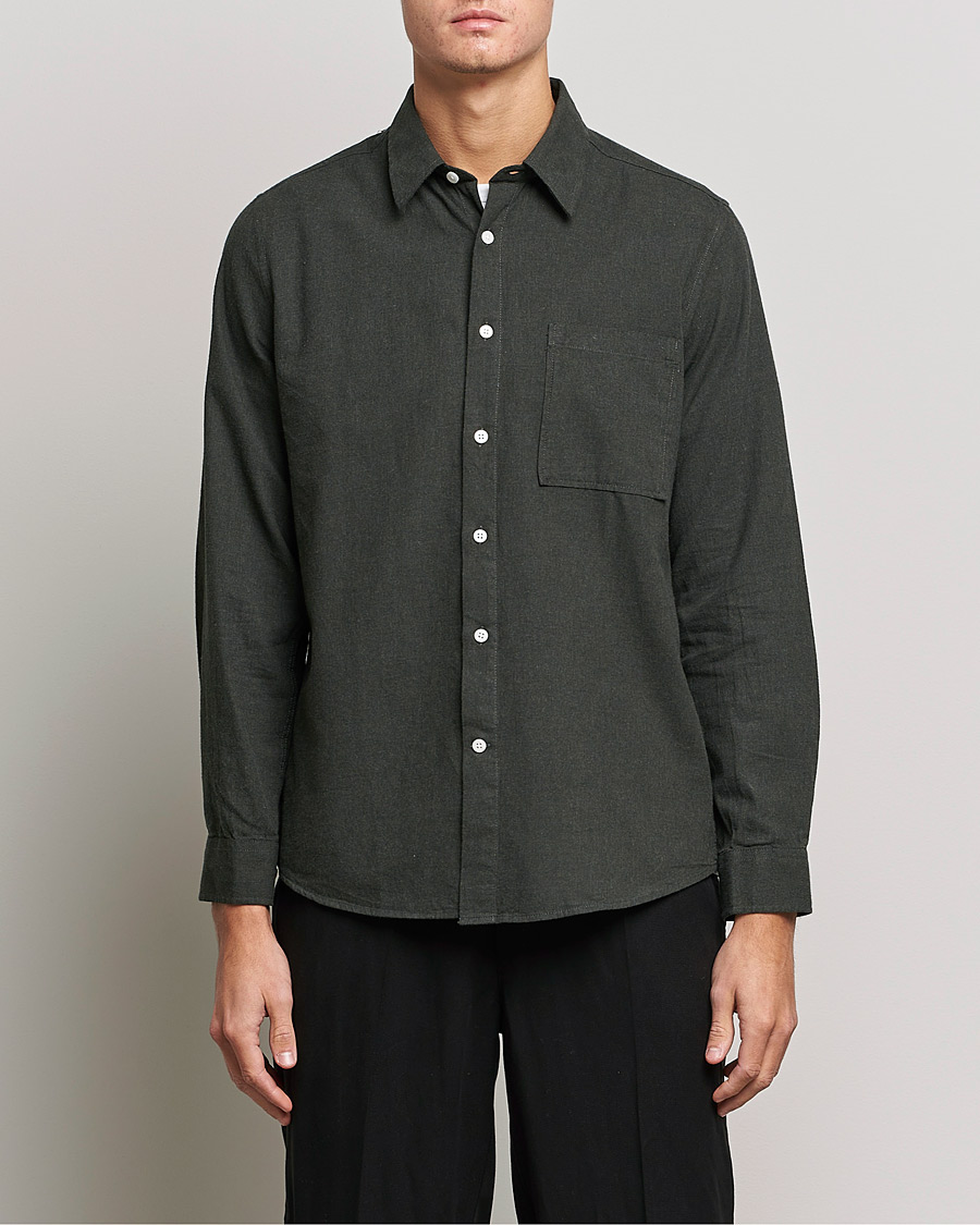 Herren | Hemden | NN07 | Arne Flannel Shirt Army
