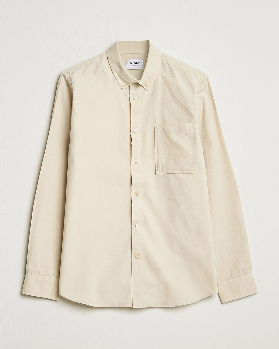 Herren | Hemden | NN07 | Arne Corduroy Shirt Ecru