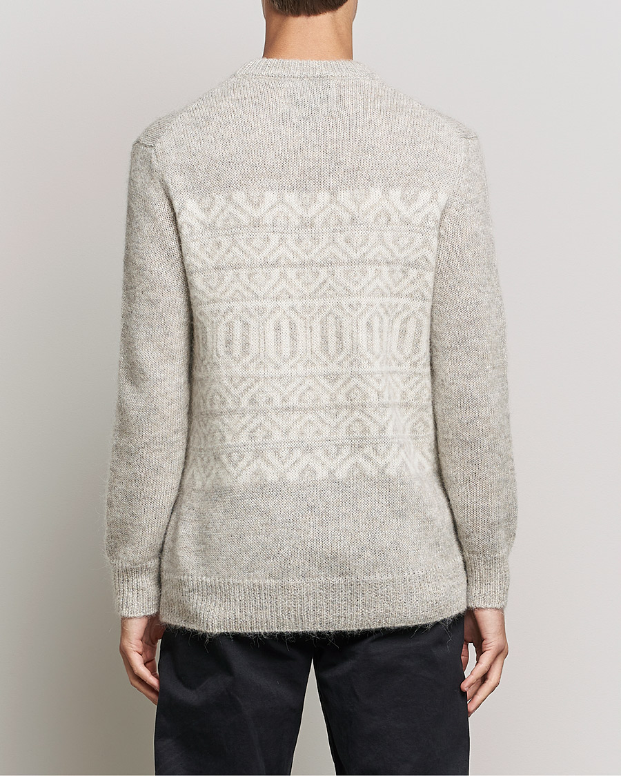 Herren | Pullover | NN07 | Jason Wool Knitted Sweater Grey Melange