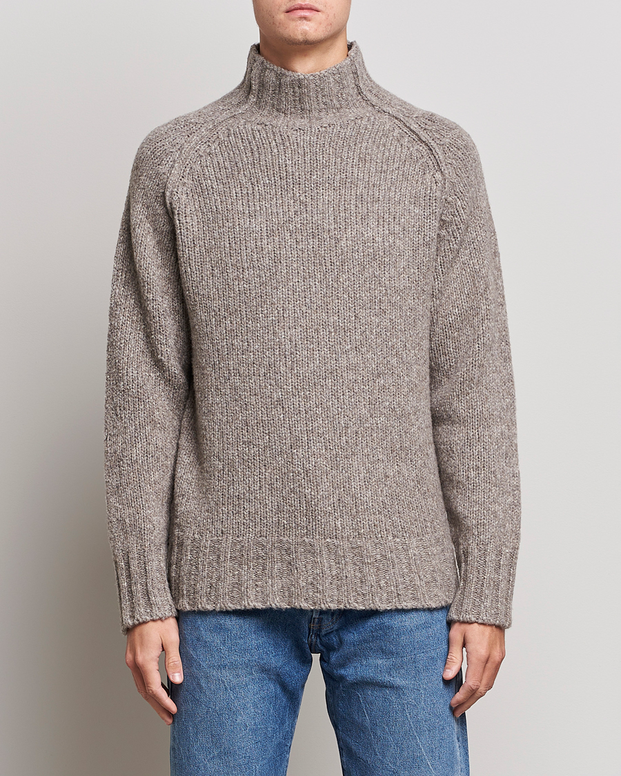 Herren | Pullover | NN07 | William Merino Knitted Polo Grey