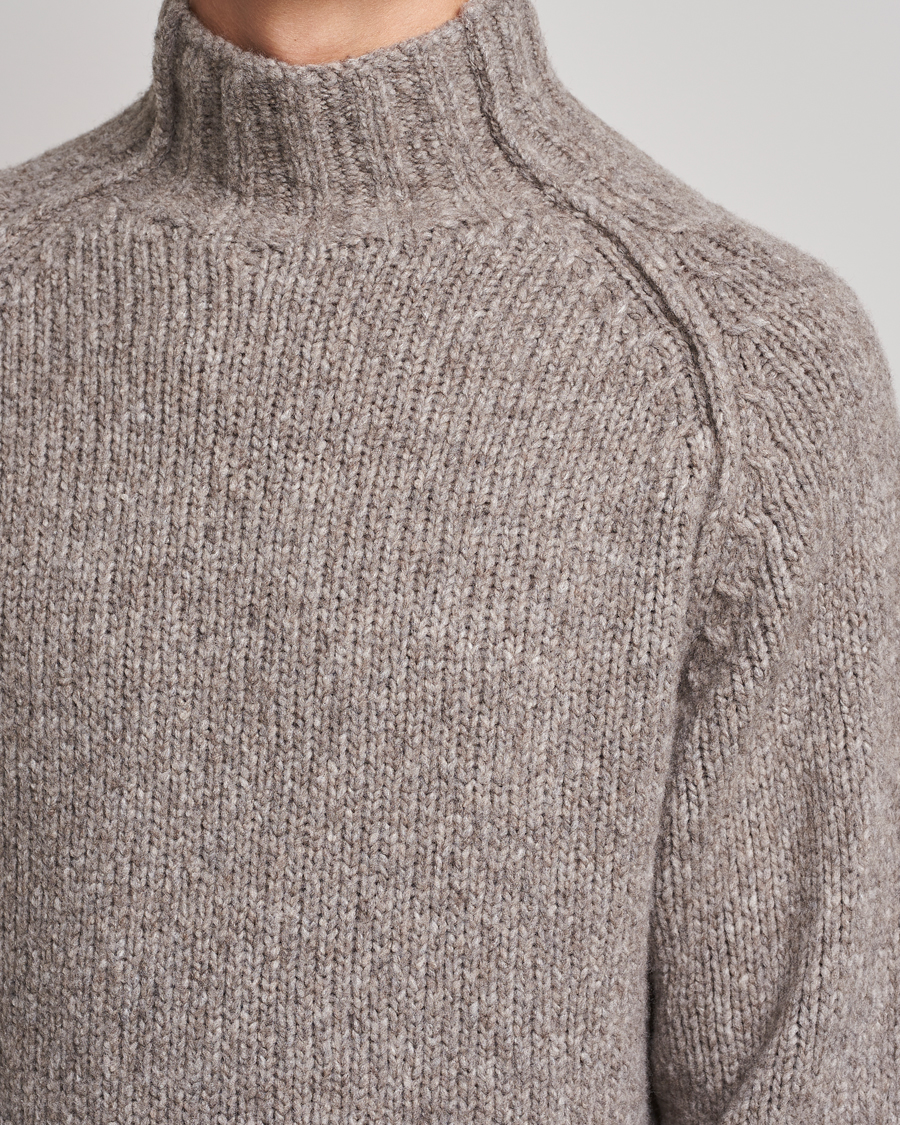 Herren | Pullover | NN07 | William Merino Knitted Polo Grey