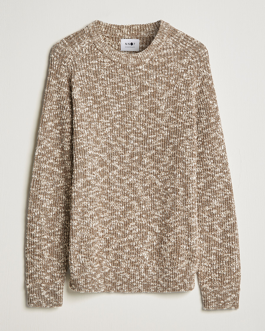 Herren | Pullover | NN07 | Jesse Cotton Knitted Sweater Pyramid Melange