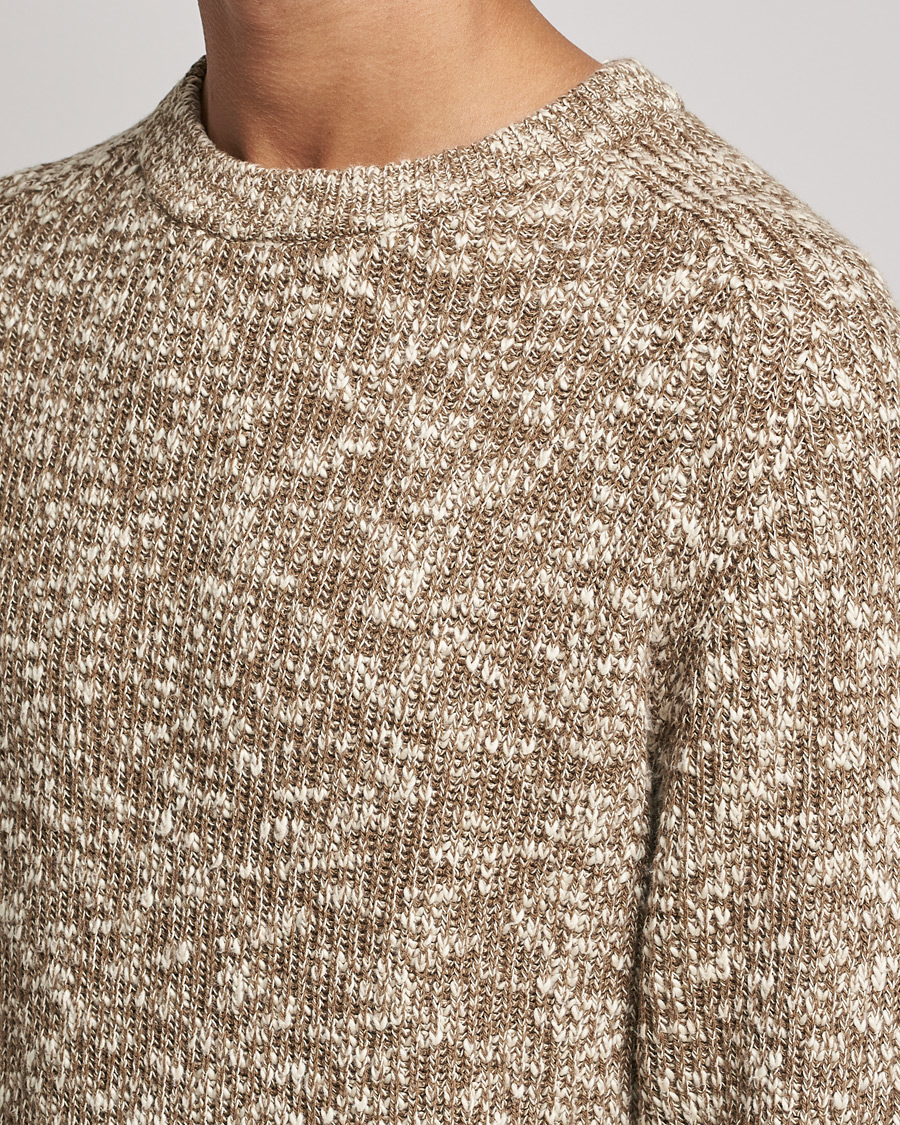 Herren | Pullover | NN07 | Jesse Cotton Knitted Sweater Pyramid Melange