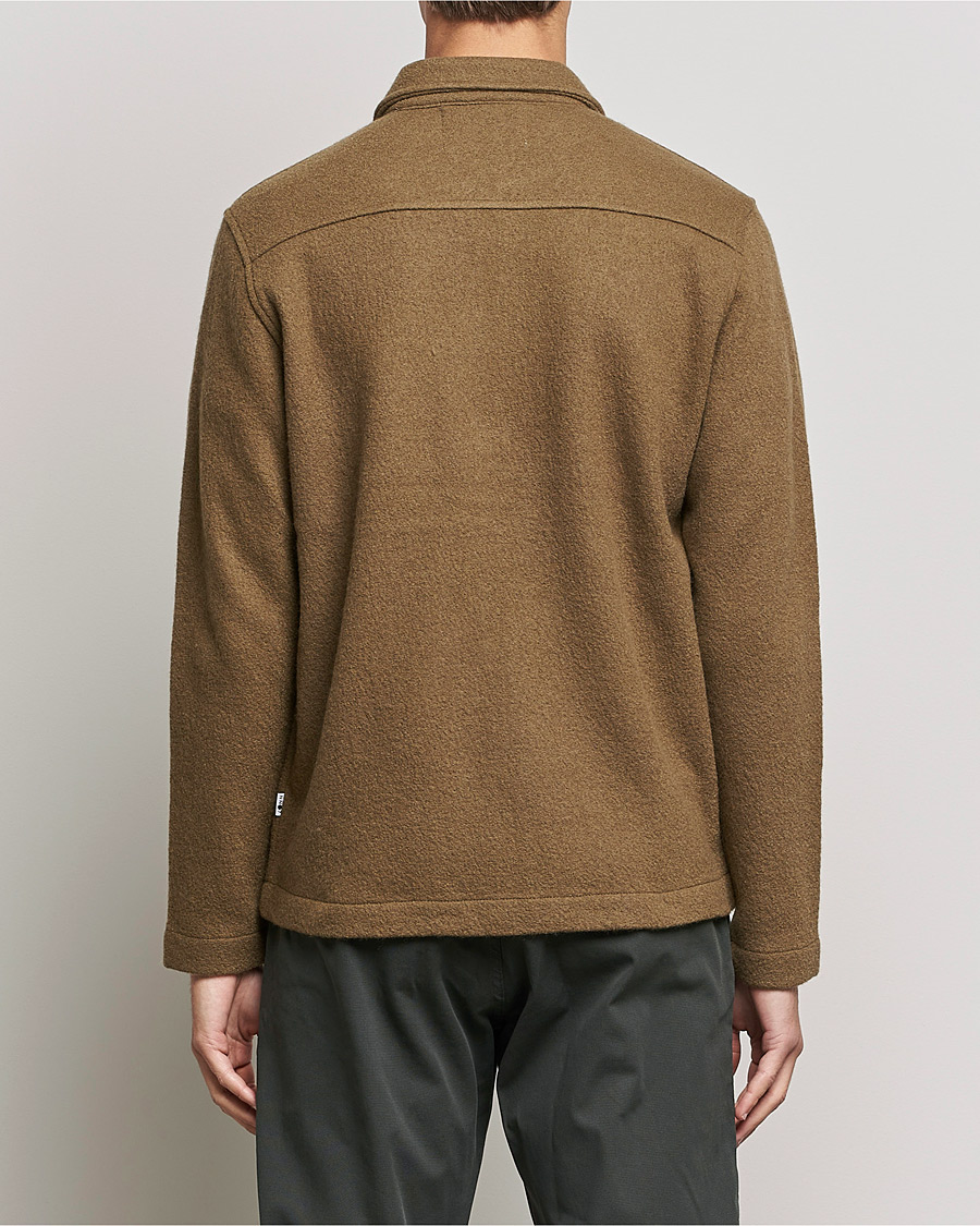 Herren | Pullover | NN07 | Ivan Boiled Wool Full Zip Pyramid