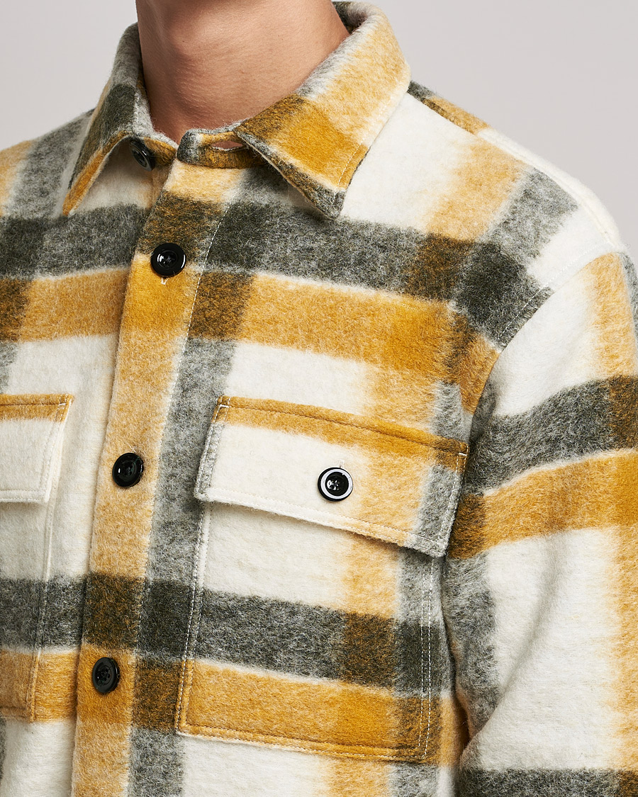 Herren | Jacken | NN07 | Soren Checked Jacket Yellow Multi