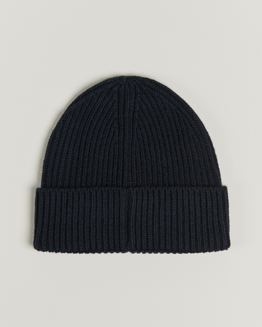 Herren | NN07 Bob Logo Beanie Navy | NN07 | Bob Logo Beanie Navy