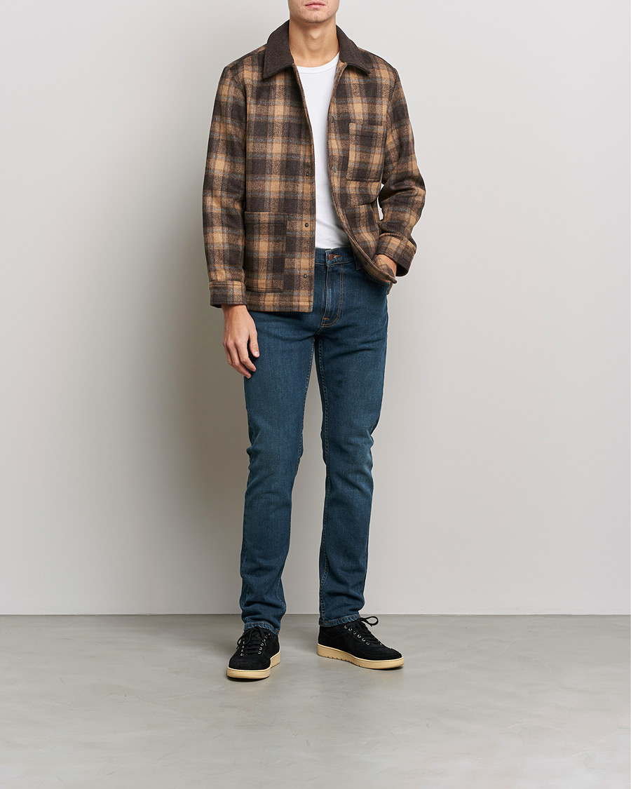 Herren | Jeans | Nudie Jeans | Lean Dean Organic Jeans Blue Rock