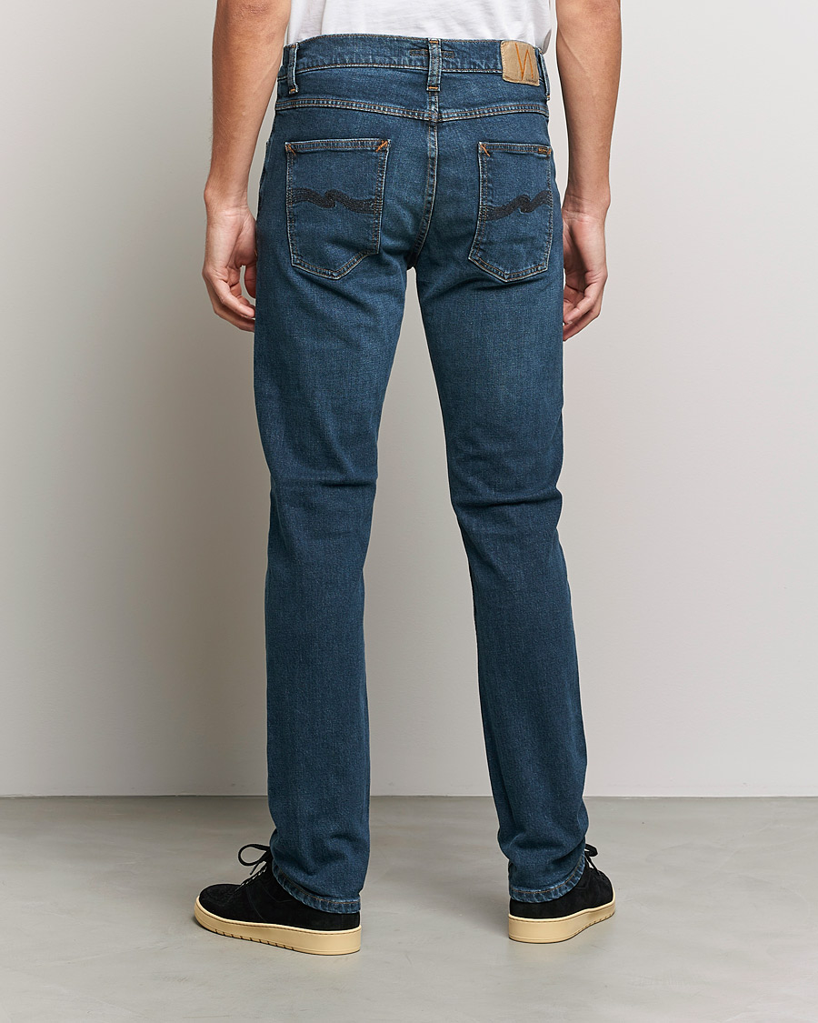Herren | Jeans | Nudie Jeans | Lean Dean Organic Jeans Blue Rock