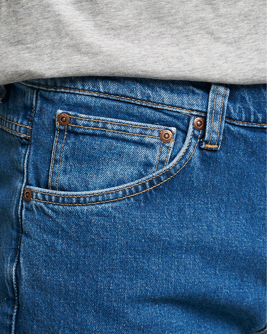 Herren | Jeans | Nudie Jeans | Lean Dean Organic Jeans Plain Stone Blue