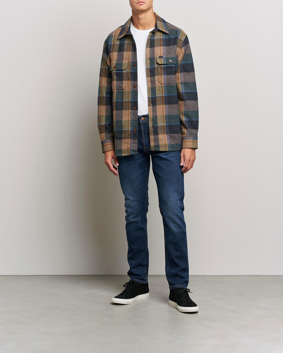 Herren | Jeans | Nudie Jeans | Lean Dean Organic Jeans Blue Thunder