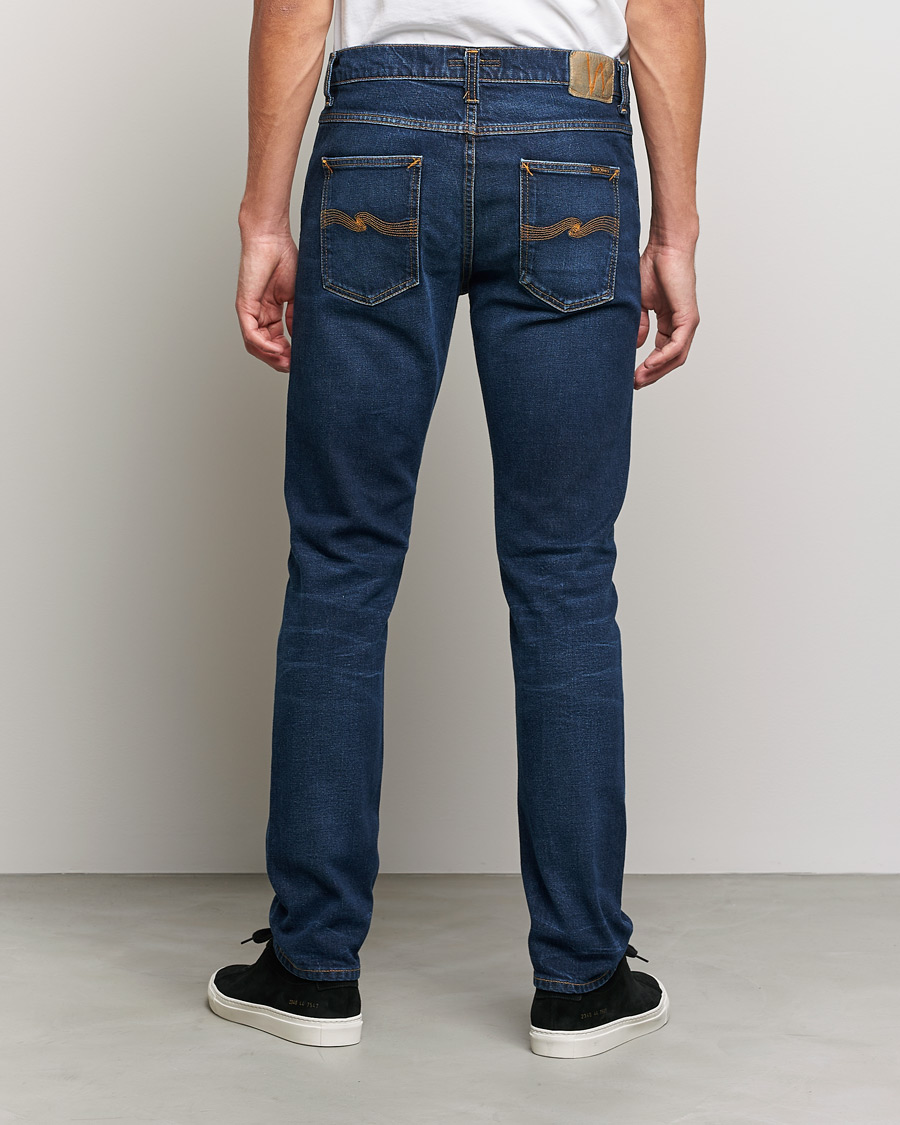 Herren | Jeans | Nudie Jeans | Lean Dean Organic Jeans Blue Thunder