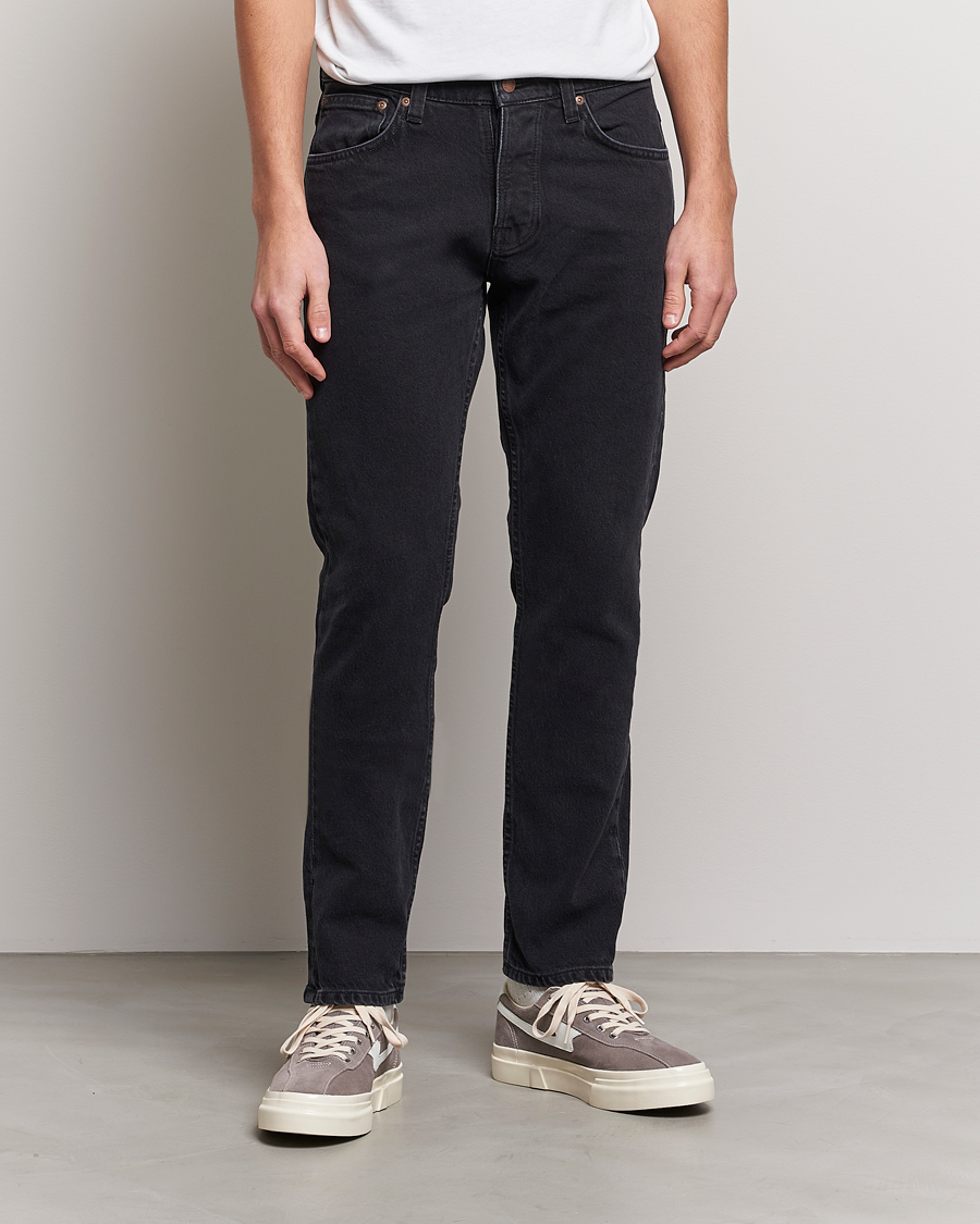 Herren | Jeans | Nudie Jeans | Grim Tim Organic Jeans Almost Black