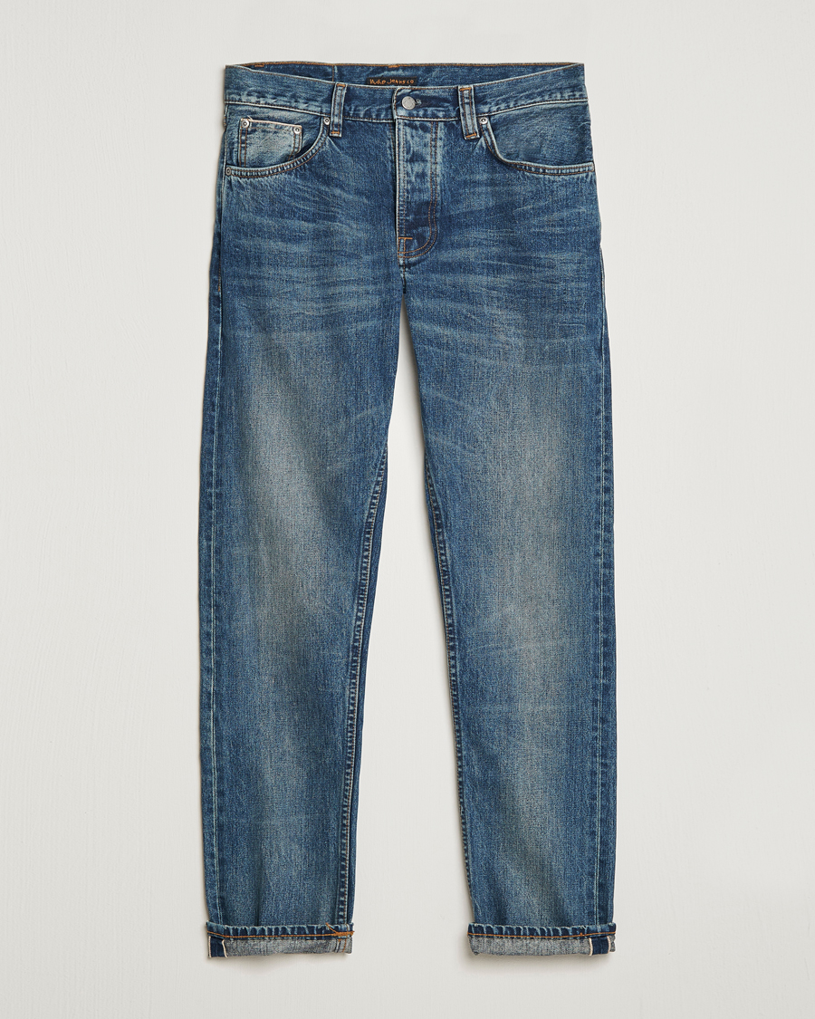 Herren | Jeans | Nudie Jeans | Steady Eddie II Organic Jeans Stormy Selvage
