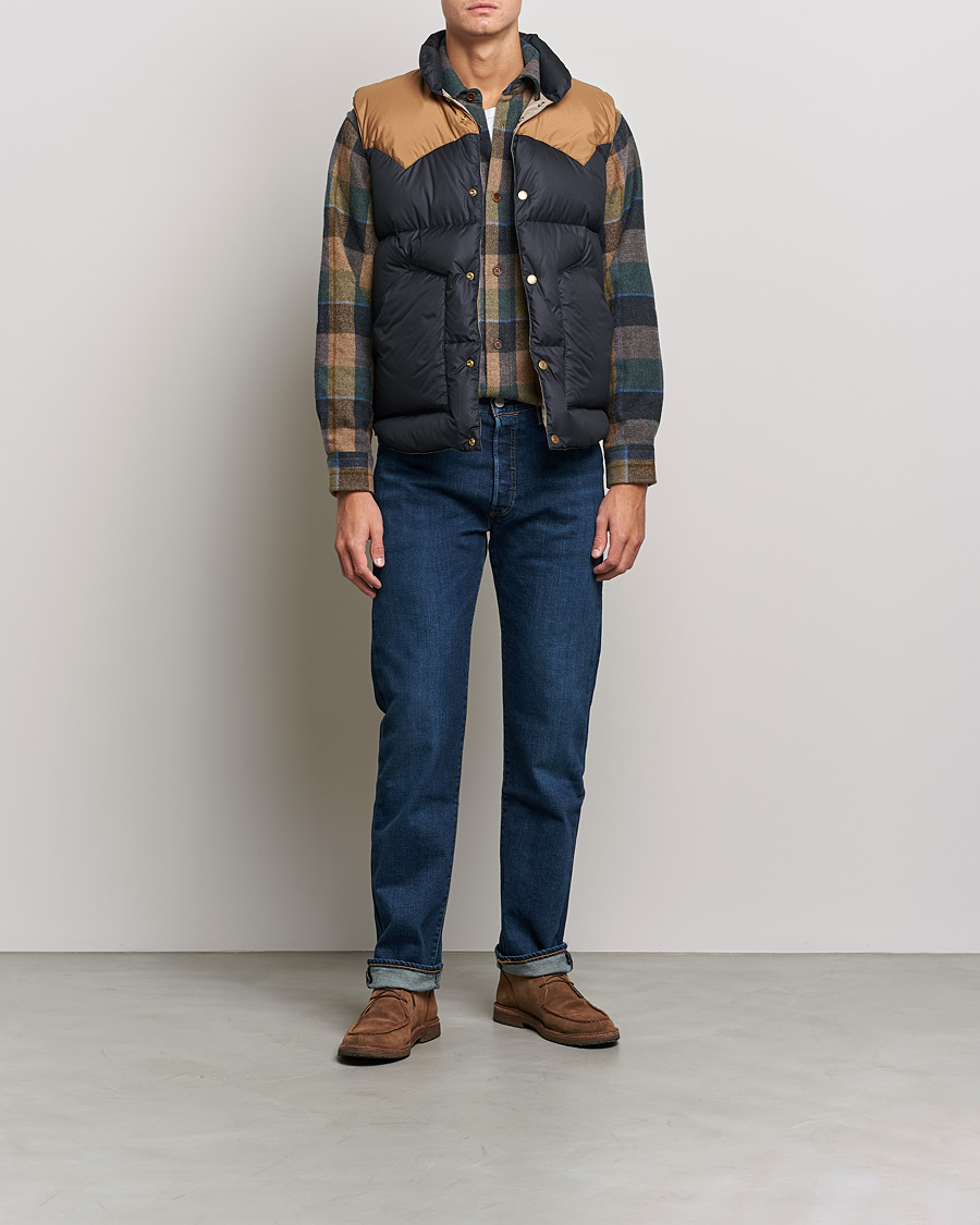 Herren | Jacken | Nudie Jeans | Kirk Puffer Vest Navy