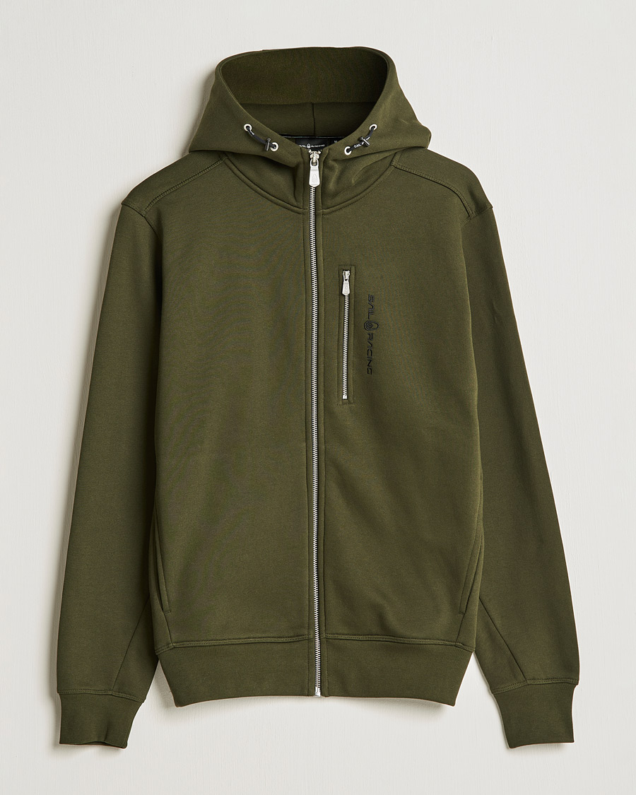 Herren | Pullover | Sail Racing | Bowman Zip Hood Dark Forest