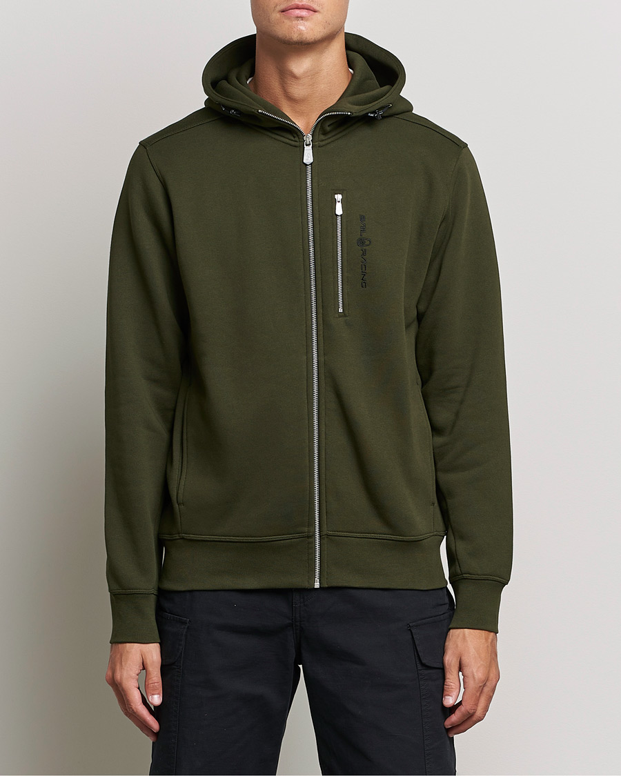 Herren | Pullover | Sail Racing | Bowman Zip Hood Dark Forest