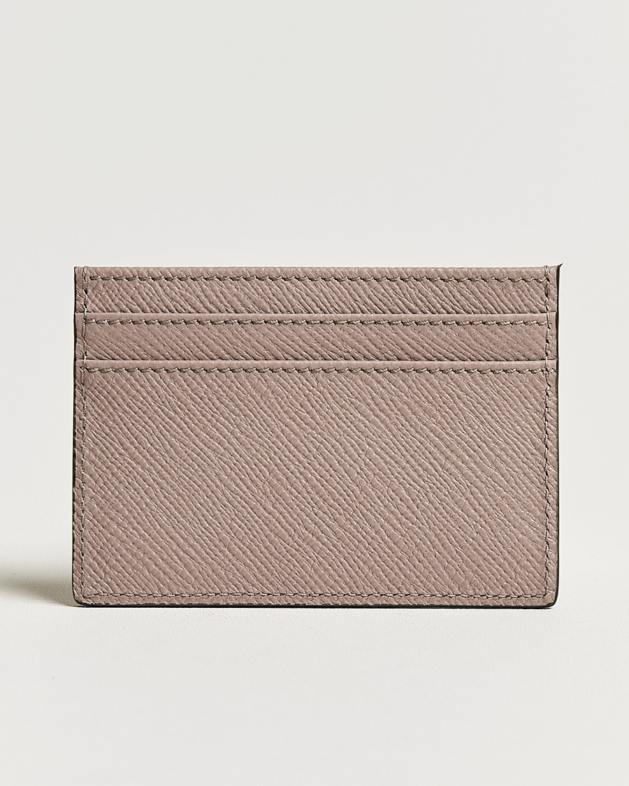 Herren | Smythson Panama Flat Cardholder Taupe | Smythson | Panama Flat Cardholder Taupe