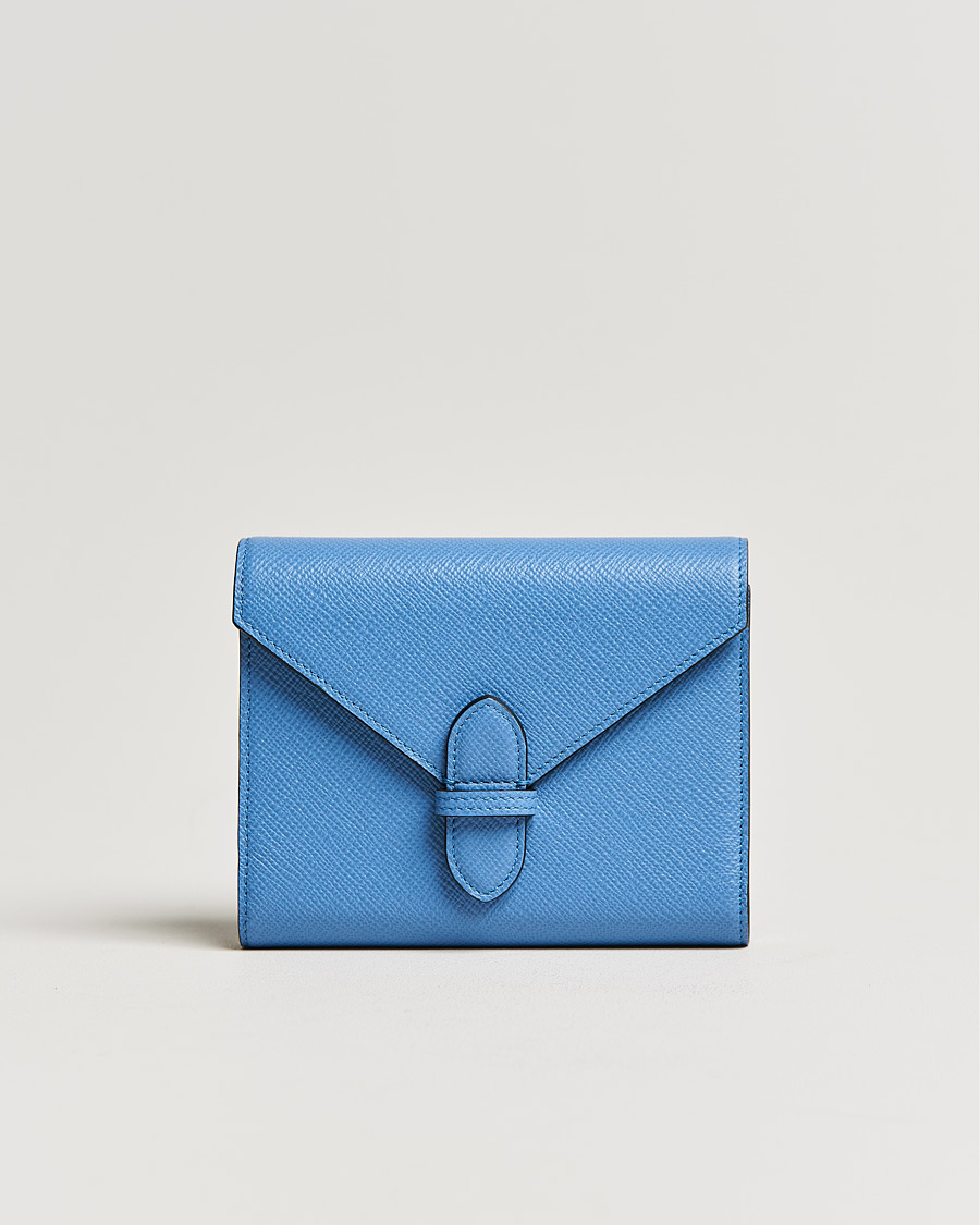 Herren | Smythson Double Playing Case Nile Blue | Smythson | Double Playing Case Nile Blue