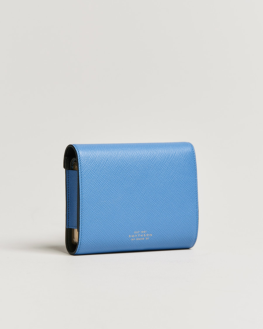 Herren | Smythson Double Playing Case Nile Blue | Smythson | Double Playing Case Nile Blue