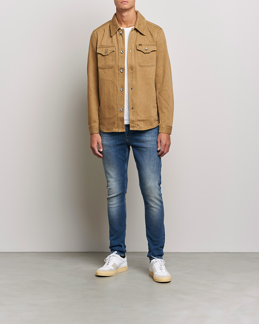 Herren | Jacken | Tiger of Sweden | Get Denim Jacket Light Camel