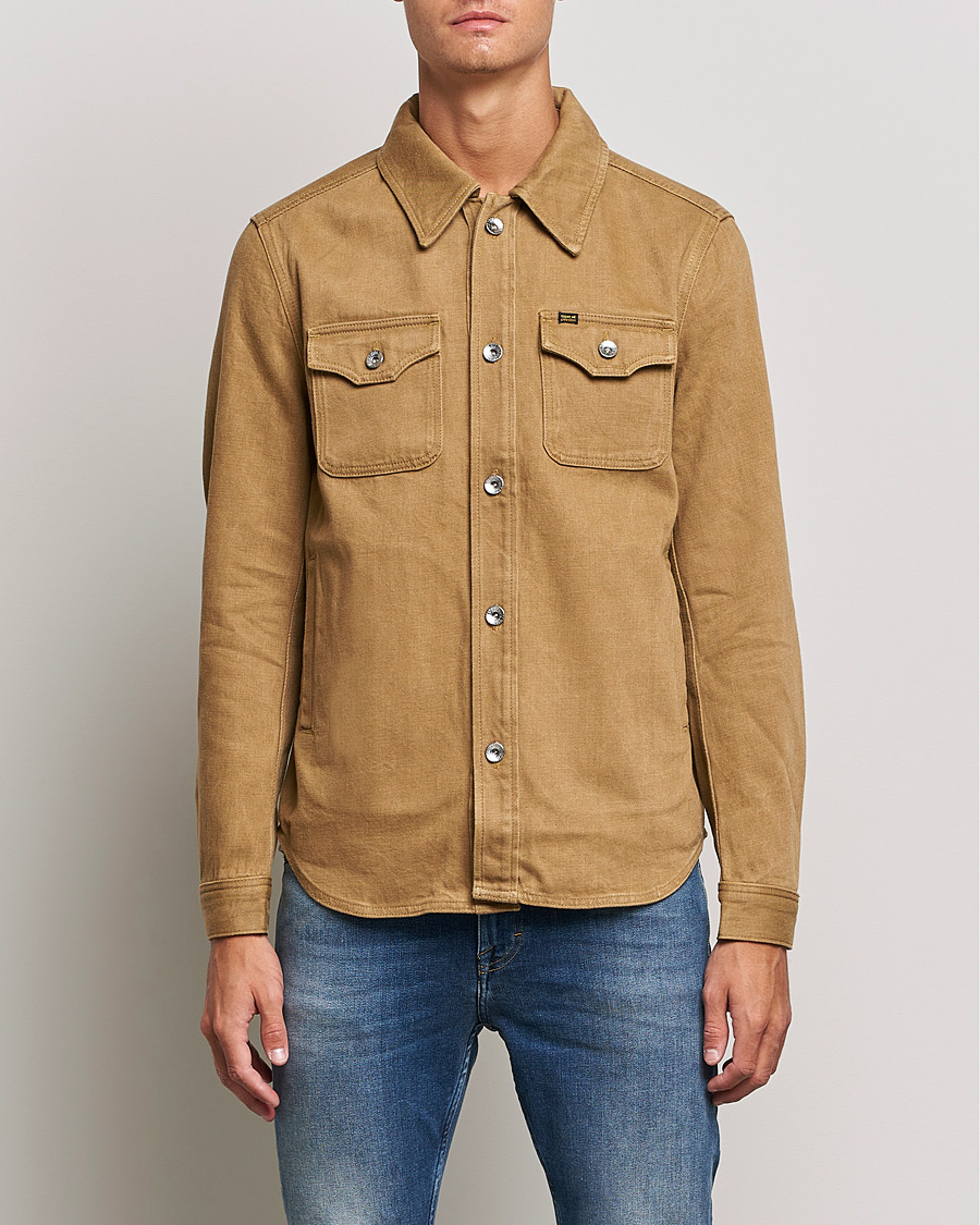Herren | Jacken | Tiger of Sweden | Get Denim Jacket Light Camel