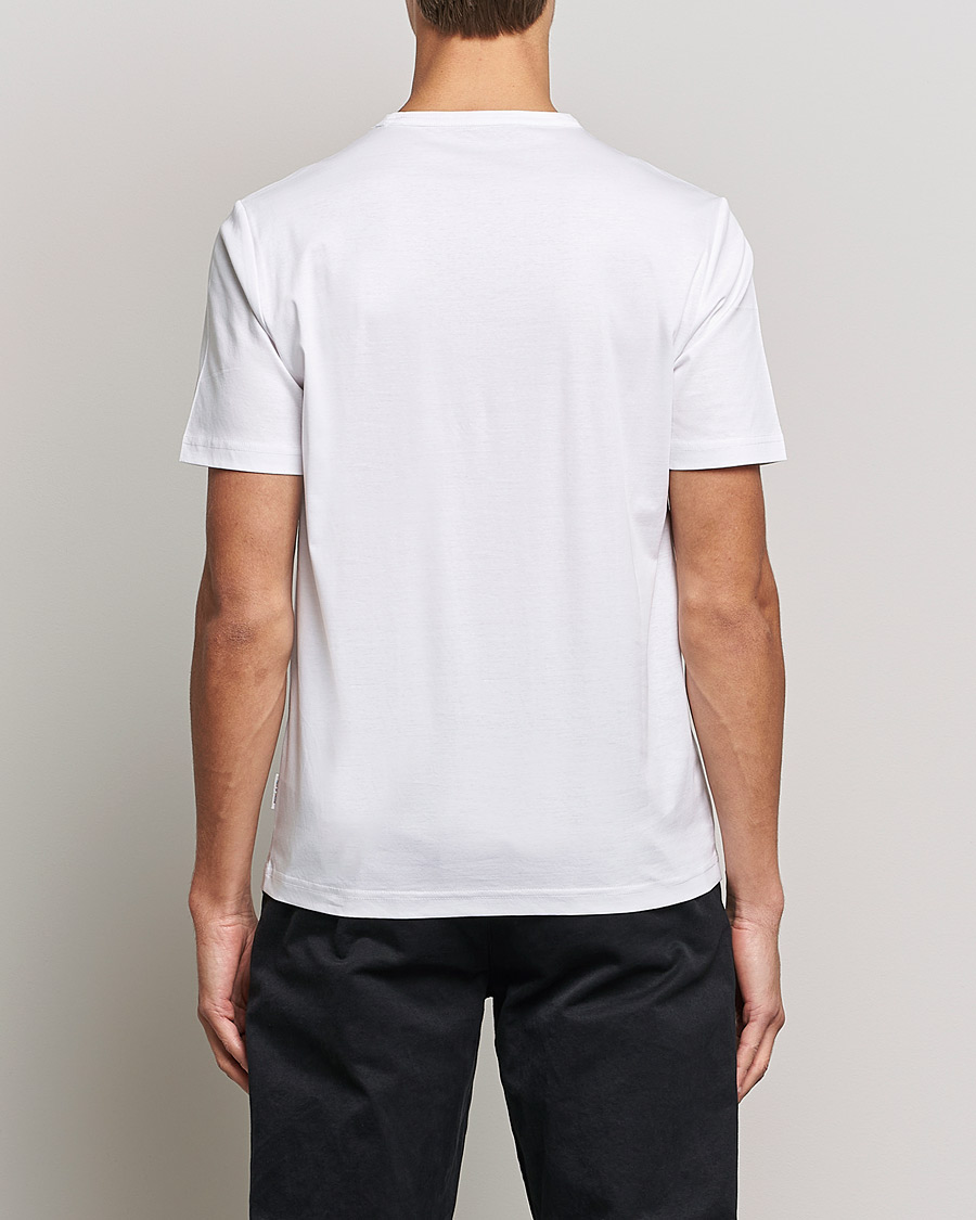 Herren | T-Shirts | Tiger of Sweden | Olaf Mercerized Cotton Tee Pure White