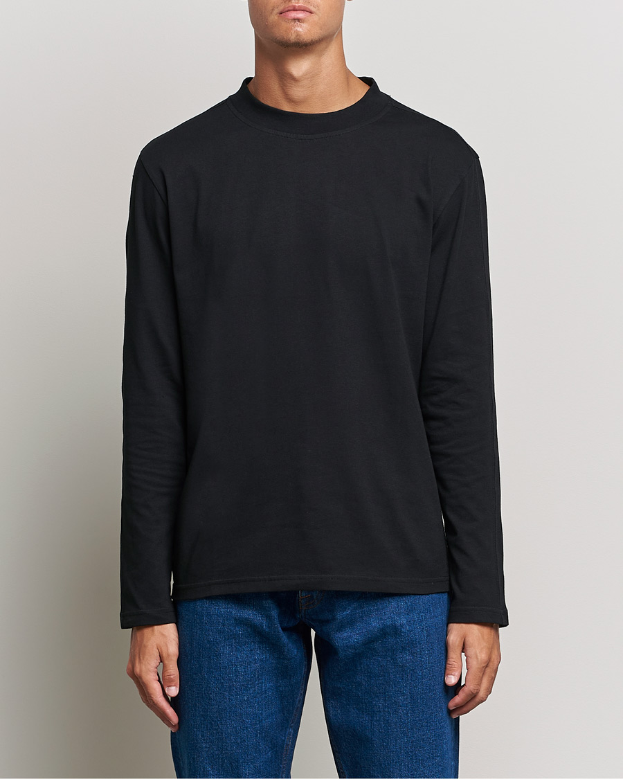 Herren | T-Shirts | Tiger of Sweden | Landler Long Sleeve Tee Black